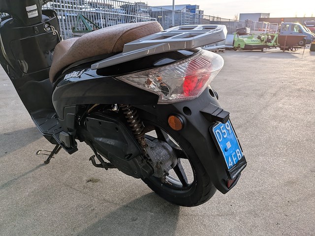 Snorscooter, kymco, people s, zwart, 2009 - afbeelding 21 van  32