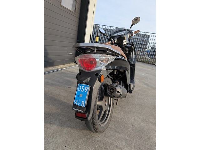Snorscooter, kymco, people s, zwart, 2009 - afbeelding 23 van  32