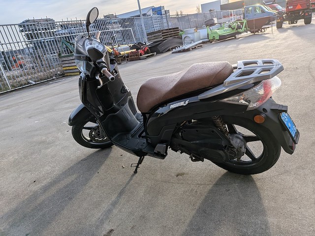 Snorscooter, kymco, people s, zwart, 2009 - afbeelding 28 van  32