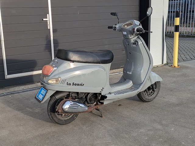 Snorscooter, lingben, lb50qt-16, grijs / chroom, 2015 - afbeelding 12 van  33
