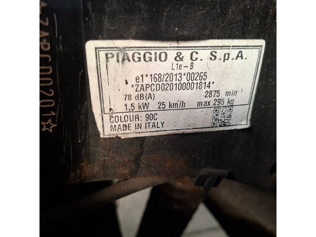 Snorscooter, piaggio, vespa sprint 50, 2021 - afbeelding 7 van  29