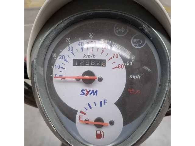 Snorscooter, sym, mio 50, 2007 - afbeelding 28 van  29