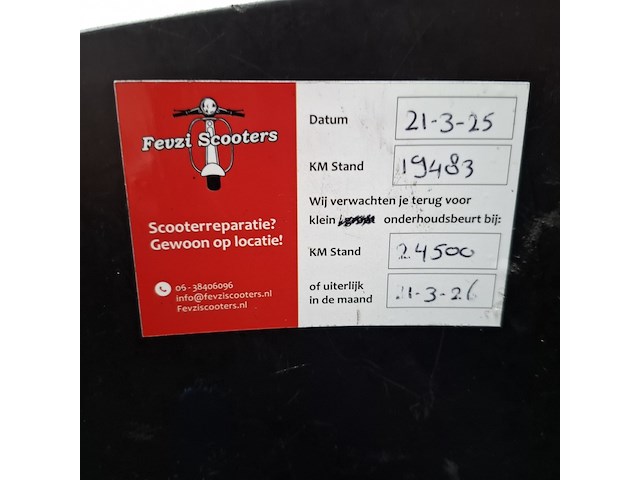 Snorscooter, vespa, sprint 4t, 2015 - afbeelding 10 van  29