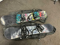 Snowboards&schoenen (3x) - afbeelding 4 van  4
