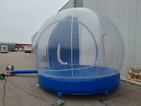 Snowglobe opblaasbaar (sneeuwbol) - afbeelding 2 van  10