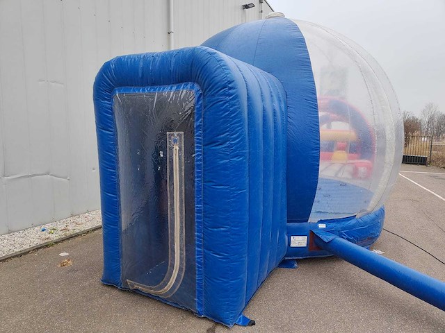 Snowglobe opblaasbaar (sneeuwbol) - afbeelding 10 van  10