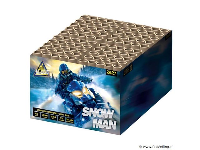 Snowman 100 shots 30mm compound - afbeelding 1 van  1