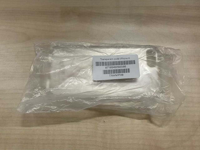 So skild transparant cover iphone 8 telefoonhoesje (circa 300stuks) - afbeelding 5 van  7