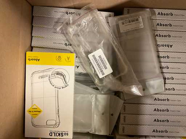 So skild transparant cover iphone x/xs telefoonhoesje (250x) - afbeelding 4 van  5