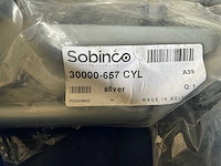 Sobinco - 30000-659 cyl - zilver - deurbeslag (6x) - afbeelding 4 van  6