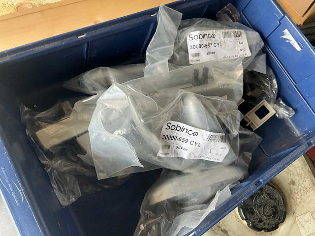 Sobinco - 30000-659 cyl - zilver - deurbeslag (6x) - afbeelding 6 van  6