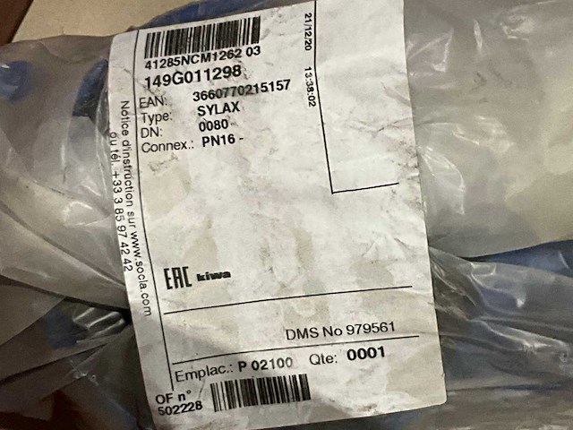 Socia sas sylax klepventiel (14x) - afbeelding 6 van  11