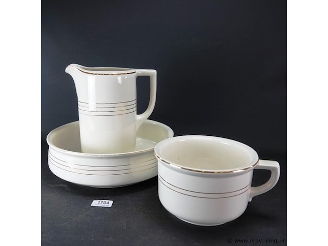 Societé ceramique maestricht lampetset - afbeelding 1 van  5