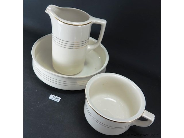 Societé ceramique maestricht lampetset - afbeelding 2 van  5