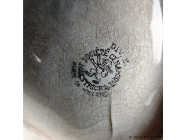 Societé ceramique maestricht puddingvorm - afbeelding 5 van  5