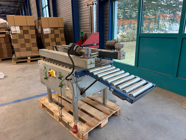 Soco system t-55 industriële tapemachine met rollenbaan – 2003 - afbeelding 3 van  8
