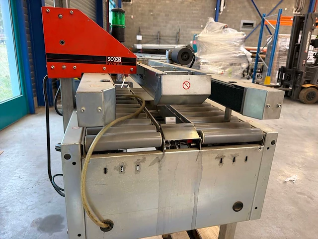 Soco system t-55 industriële tapemachine met rollenbaan – 2003 - afbeelding 5 van  8