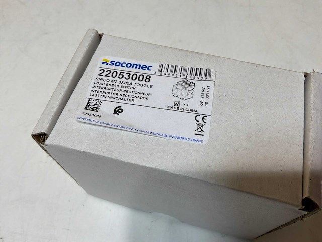 Socomec sirco m2 3x80a toggle switch (10x) - afbeelding 9 van  9