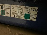 Soehnle 3010 - 2000kg digitale plateauweegschaal - afbeelding 4 van  7