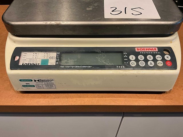 Soehnle professionele weegschaal - afbeelding 3 van  3