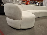 Sofa | 3,5 seater, arm left, rivièra maison, san remo , wit - afbeelding 3 van  7