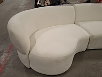 Sofa | 3,5 seater, arm left, rivièra maison, san remo , wit - afbeelding 4 van  7