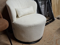 Sofa chair, boucle wit - afbeelding 1 van  4