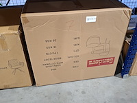 Sofa chair en hocker, beige teddy, 2025 - afbeelding 2 van  2