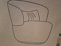 Sofa chair wit boucle, 2025 - afbeelding 2 van  4