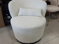 Sofa chair wit boucle draaibaar, 2025 - afbeelding 1 van  2