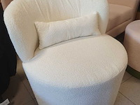 Sofa chair wit boucle draaibaar, 2025 - afbeelding 1 van  2