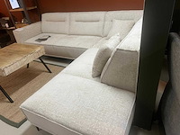 Sofa montell nederlandse productie beige weefstof nieuw - afbeelding 2 van  2