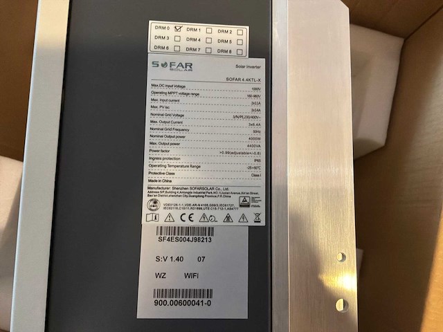 Sofar 4.4ktl-x omvormer - afbeelding 4 van  5