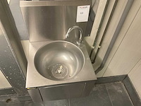 Sofinor kniebediening rvs wasbak - afbeelding 3 van  5