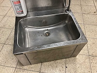 Sofinor rvs spoelbak met kniebediening - afbeelding 3 van  7