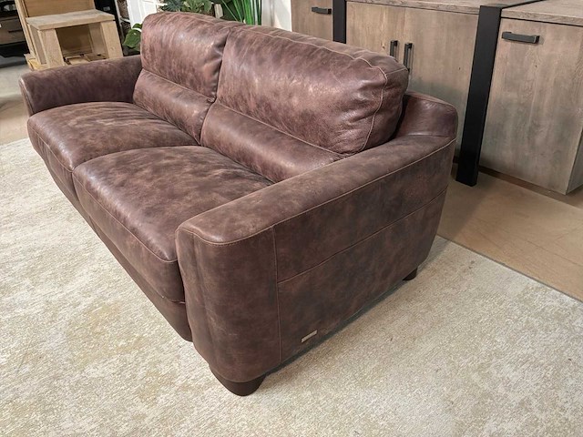 Sofitalia leren bankstel - afbeelding 7 van  10