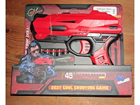 Soft bullet gun groot gun + 6 patronen vanaf 6 jaar