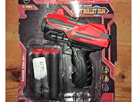 Soft bullet gun klein gun + 6 patronen vanaf 6 jaar - afbeelding 2 van  3