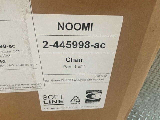 Soft line noomi string chair fauteuil - afbeelding 8 van  8