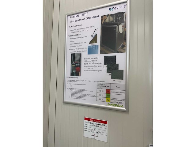 Softeco bt 12 semi-automatische pummel test eastman standaard testmachine - afbeelding 8 van  13