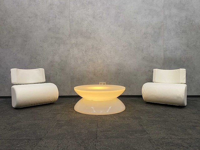 Softline apollo - design lounge set met verlichting - afbeelding 4 van  21