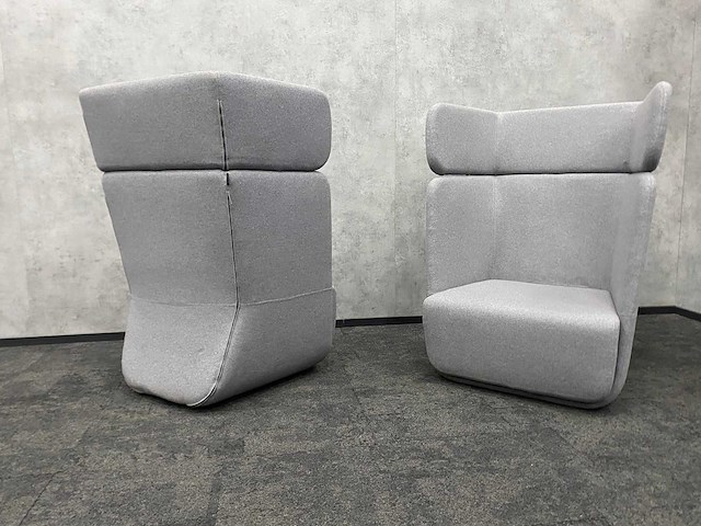 Softline basket - akoestische design lounge set - afbeelding 2 van  12