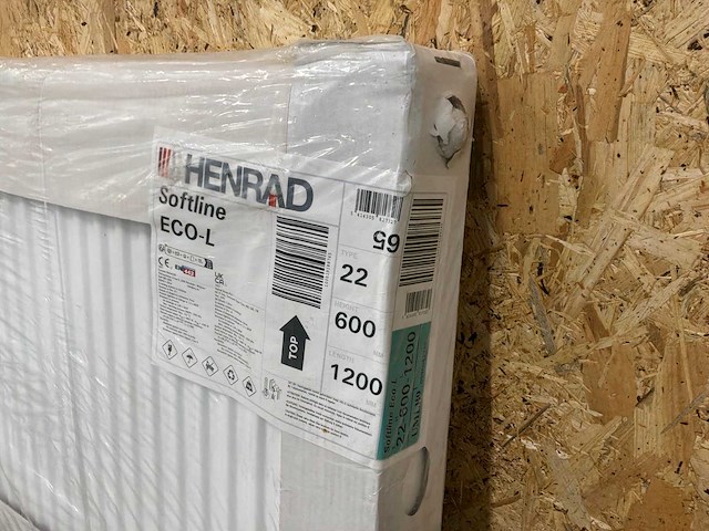 Softline eco l 600-22-1200 links 1940w paneelradiator - afbeelding 5 van  6