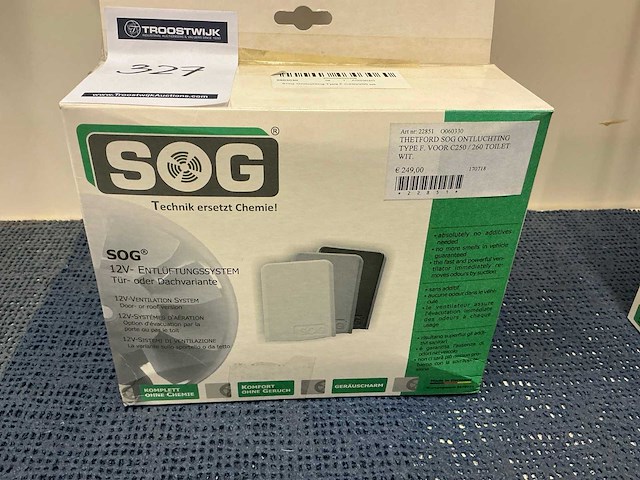 Sog ventilatiesysteem - afbeelding 2 van  2