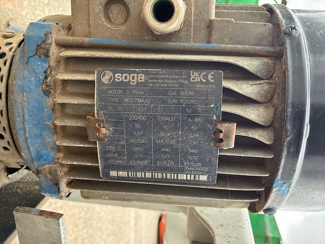 Soga mt27ma/2 hydrofoorpomp - afbeelding 4 van  7