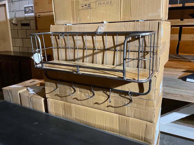 Soho vintage muurkapstok - afbeelding 5 van  10