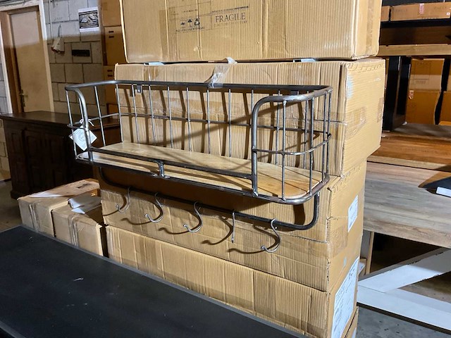 Soho vintage muurkapstok - afbeelding 3 van  10