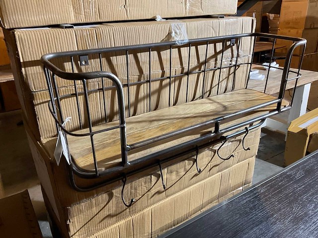 Soho vintage muurkapstok - afbeelding 8 van  10