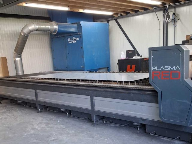 Soitaab + hypertherm - 2017 - plasma-red 6 x 2 - plasmasnijmachine - afbeelding 1 van  6