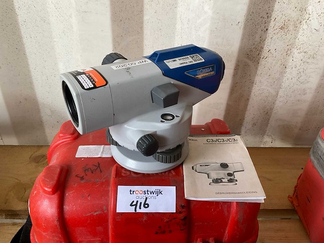 Sokkia c3 1 waterpastoestel - afbeelding 1 van  2
